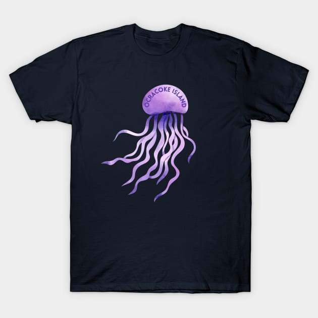 Ocracoke Jellyfish T-Shirt by Trent Tides